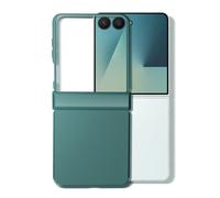 Avizar Custodia per Galaxy Z Flip 7 Soft-Touch con cerniera rinforzata, Verde