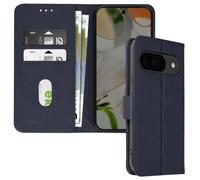 Avizar Custodia per Google Pixel 9 e 9 Pro copertina portafoglio stand video, Blu scuro