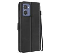 Avizar, Custodia per HMD Pulse Pro cordino copertina portafoglio supporto, Nero