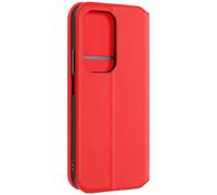 Avizar, Custodia per Honor 200 Lite copertina portacarte supporto video, Rosso