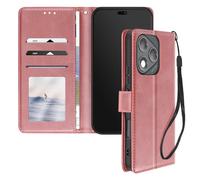 Avizar Custodia per Honor 400 Lite Laccetto Flip Supporto Portafoglio, Rosa