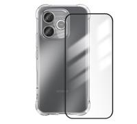 Avizar Custodia per Honor 600 Lite Antishock A Angoli Bumper con Vetro Temprato