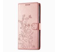 Avizar, Custodia per Honor 600 Portafoglio con Supporto Video, Oro rosa