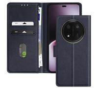 Avizar Custodia per Honor Magic 7 Lite, Porta carte e supporto per video, Blu scuro