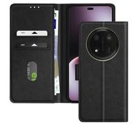 Avizar, Custodia per Honor Magic 7 Lite, Porta carte e supporto per video, Nero