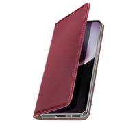 Avizar Custodia per Honor Magic 7 Lite Portafoglio a Ribalta con Supporto, Bordeaux