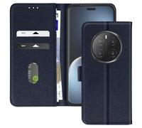 Avizar, Custodia per Honor Magic 7 Pro Wallet e Supporto Video, Blu notte