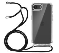 Avizar, Custodia per iPhone 16e Silicone Antishock con Cordino Intrecciato