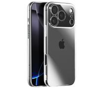 Avizar Custodia per iPhone 17 Pro in silicone morbido e resistente, Trasparente