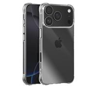 Avizar Custodia per iPhone 17 Pro Protezione antiurto con angoli rinforzati, Trasparente