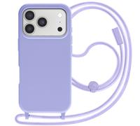 Avizar, Custodia per iPhone 17 Pro Serie Soft Touch con cordino da collo