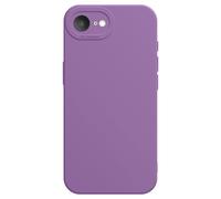 Avizar, Custodia per iPhone 17e in Silicone con Bordo Fotocamera Rialzato, Viola