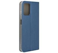 Avizar, Custodia per Moto G24 e G04 portacarte supporto video, Blu