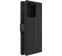 Avizar Custodia per Motorola Edge 40 Neo copertina portafoglio supporto video, Nero