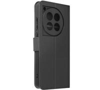 Avizar, Custodia per OnePlus 12 5G copertina portafoglio supporto, Nero