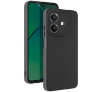 Avizar, Custodia per Oppo A40 Silicone Matte Blocco Camera Protetto, Nero