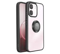 Avizar, Custodia per Oppo A6 / A6x con Anello Magnetico Finitura Opaca, Nero