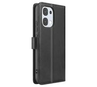 Avizar, Custodia per Oppo A6 Pro Folio Classica con Funzione Supporto, Nero