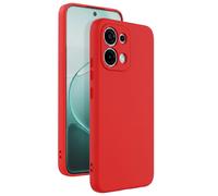 Avizar, Custodia per Oppo A6 Pro Soft-Touch in Silicone Serie Fast Cover, Rosso