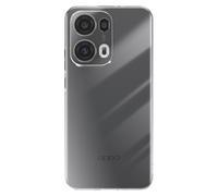 Avizar Custodia per Oppo Reno 13 Pro Bordo in Silicone, Trasparente