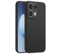 Avizar Custodia per Oppo Reno 13 Silicone Morbido Sottile e Leggera, Nero