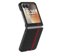 Avizar, Custodia per Razr 70 Effetto Fibra di Carbonio Rigida