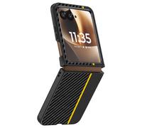 Avizar, Custodia per Razr 70 Ultra Effetto Fibra di Carbonio Rigida