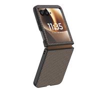 Avizar, Custodia per Razr 70 Ultra Effetto Fibra di Carbonio Rigida