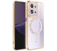 Avizar, Custodia per Redmi 15C Compatibile con con contorno strassato