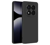 Avizar, Custodia per Redmi Note 14 Pro e 14 Pro Plus Semirigida Soft-touch, Nero
