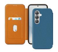 Avizar, Custodia per S25 in fibra di carbonio anti-RFID, Blu