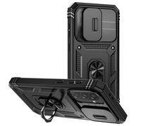 Avizar Custodia per Samsung A56 con Anello Magnetico e Protezione Fotocamera, Nero