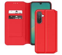 Avizar Custodia per Samsung Galaxy A26 con porta carte e supporto video, Rosso
