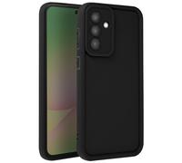 Avizar Custodia per Samsung Galaxy A56, silicone morbido, Nero