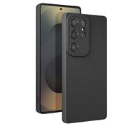 Avizar, cover per Samsung Galaxy S25 Ultra in silicone opaco, nero