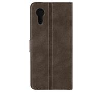 Avizar Custodia per Samsung Galaxy Xcover 7 portafoglio supporto video, Marrone scuro