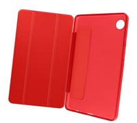 Avizar, Custodia per Tab A9 copertina supporto tre alette standby, Rosso