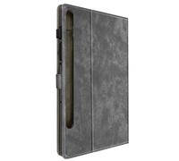 Avizar, Custodia per Tab S9 e S9 FE portacarte supporto video, Grigio