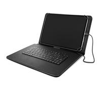 Cover Tablet 10 Pollici Con Tastiera Azerty Usb-C Funzione Supporto Nero
