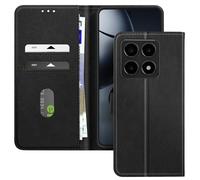 Avizar, Custodia per Xiaomi 14T copertina portafoglio supporto video, Nero