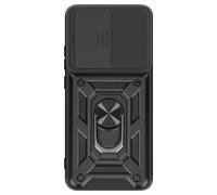 Avizar, Custodia per Xiaomi Poco X7 Pro con anello magnetico, Nero