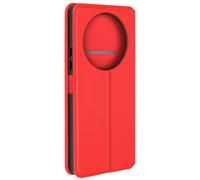 Avizar, Custodia per Xiaomi Redmi A3 copertina portacarte supporto video, Rosso