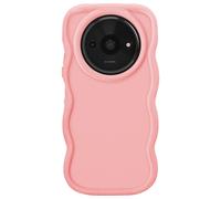 Avizar, Custodia per Xiaomi Redmi A3 Silicone Antishock serie Candy, Rosa