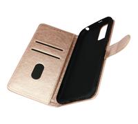 Avizar, Custodia per Xiaomi Redmi Note 10 5G portacarte supporto, Rosa champagne