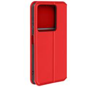Avizar, Custodia per Xiaomi Redmi Note 13 5G portacarte supporto video, Rosso