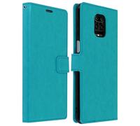 AVIZAR VINTAGE CUSTODIA per Xiaomi Redmi Note 9S, Turchese
