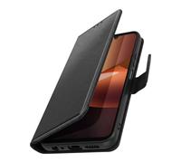 Avizar, Custodia Portafoglio Chesterfield per Xiaomi Redmi 17C con Stand, Nero