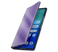 Avizar Custodia protettiva Clear View per Galaxy Z Fold 7 con supporto video, Viola