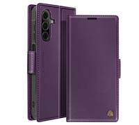 Avizar Custodia Samsung Galaxy A26 portafoglio anti-RFID, Viola