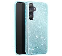 Avizar, Custodia Scintillante per Galaxy A35 Silicone Ultra sottile, Blu